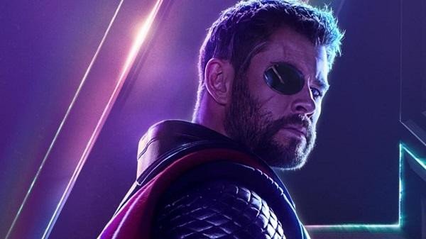 Chris Hemsworth trong vai Thor, Thần Sấm của Marvel