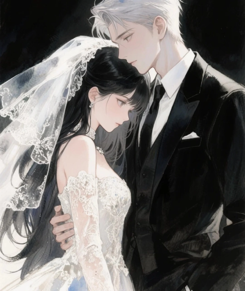 cô dâu chú rể anime trong khoảnh khắc đáng nhớ nhất