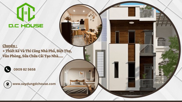 Công trình xây nhà phần thô chất lượng cao của D.C House xaydungdchouse.com