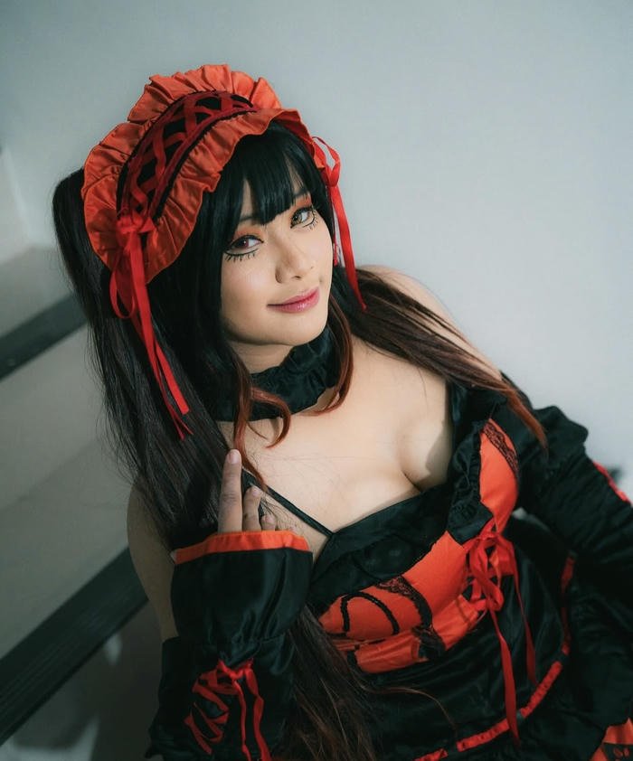 cosplay Kurumi tạo hình chuẩn nhân vật