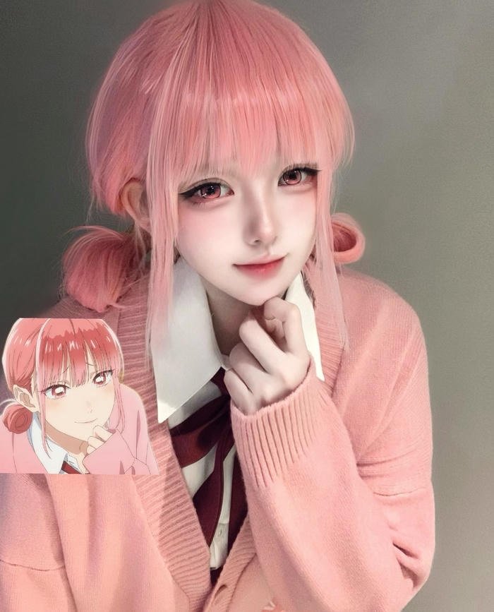 cosplay hina tóc óng mượt