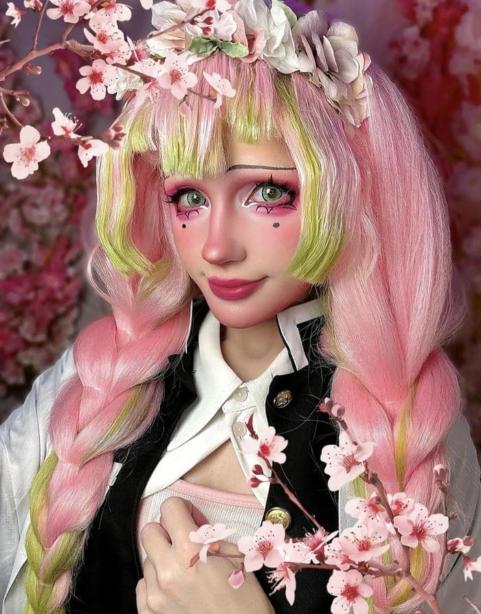 cosplay mitsuri phong cách đáng yêu