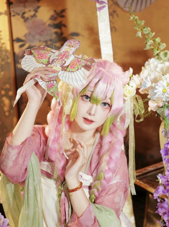 cosplay mitsuri phong cách ngọt ngào