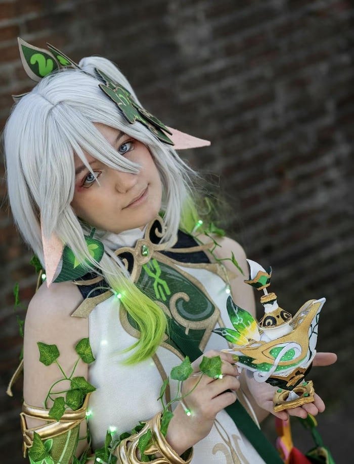 cosplay nahida ánh nhìn trong trẻo