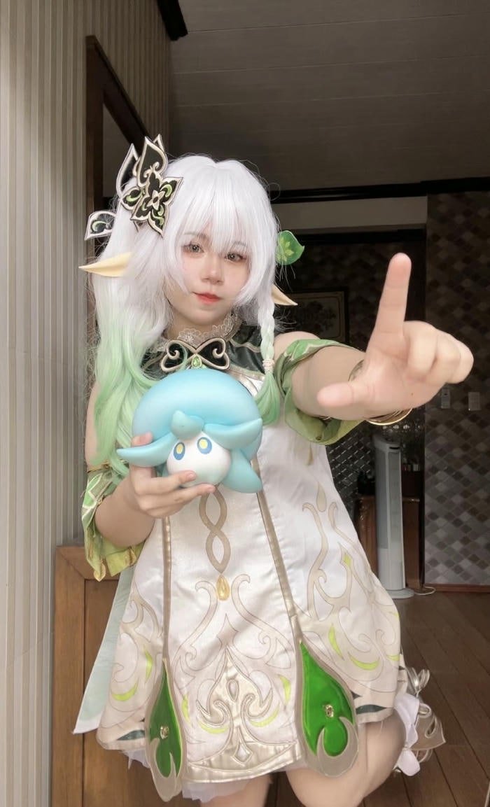 cosplay nahida phong cách dễ thương