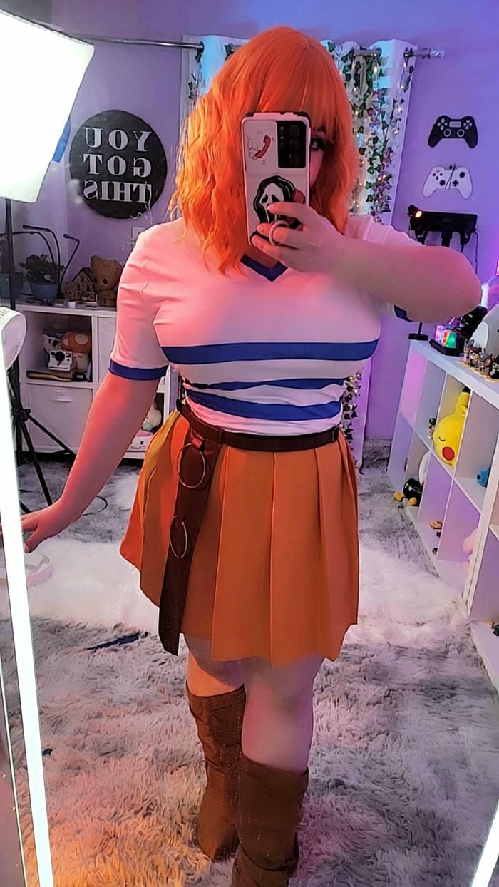 cosplay nami giữ trọn tinh thần one piece