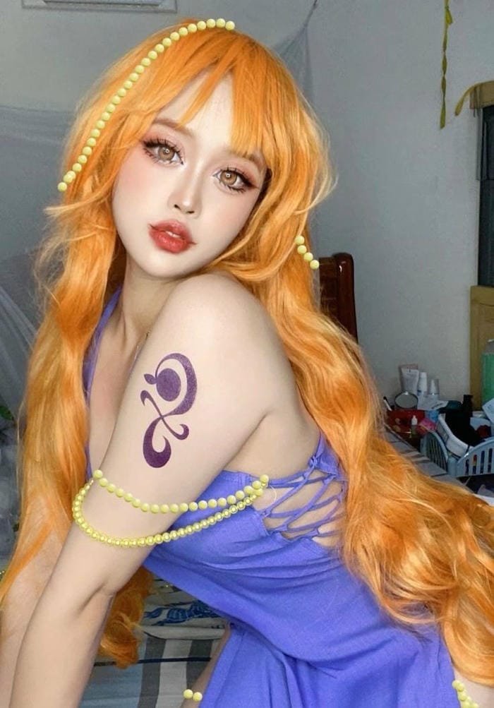 cosplay nami mang hơi thở phiêu lưu