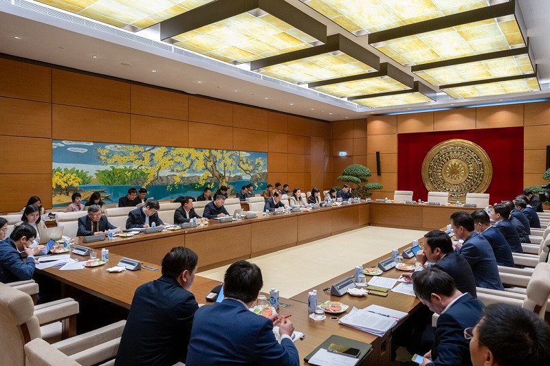 Cuộc họp bàn về dự thảo Luật Thủ đô (sửa đổi) nhằm hoàn thiện cơ chế đặc thù cho Hà Nội