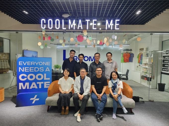 Đại diện Coolmate và các đối tác đầu tư sau vòng gọi vốn 6 triệu USD