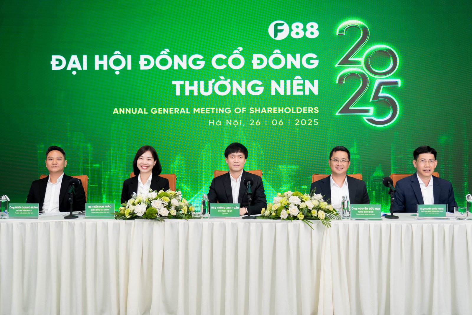 Đại hội đồng cổ đông F88 thông qua mục tiêu tăng trưởng