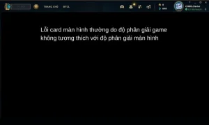 Lỗi khắc phục đang chơi liên minh huyền thoại thì bị thoát ra