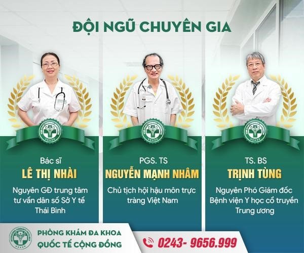 Đội ngũ y bác sĩ chuyên khoa tại phòng khám đa khoa uy tín Hà Nội