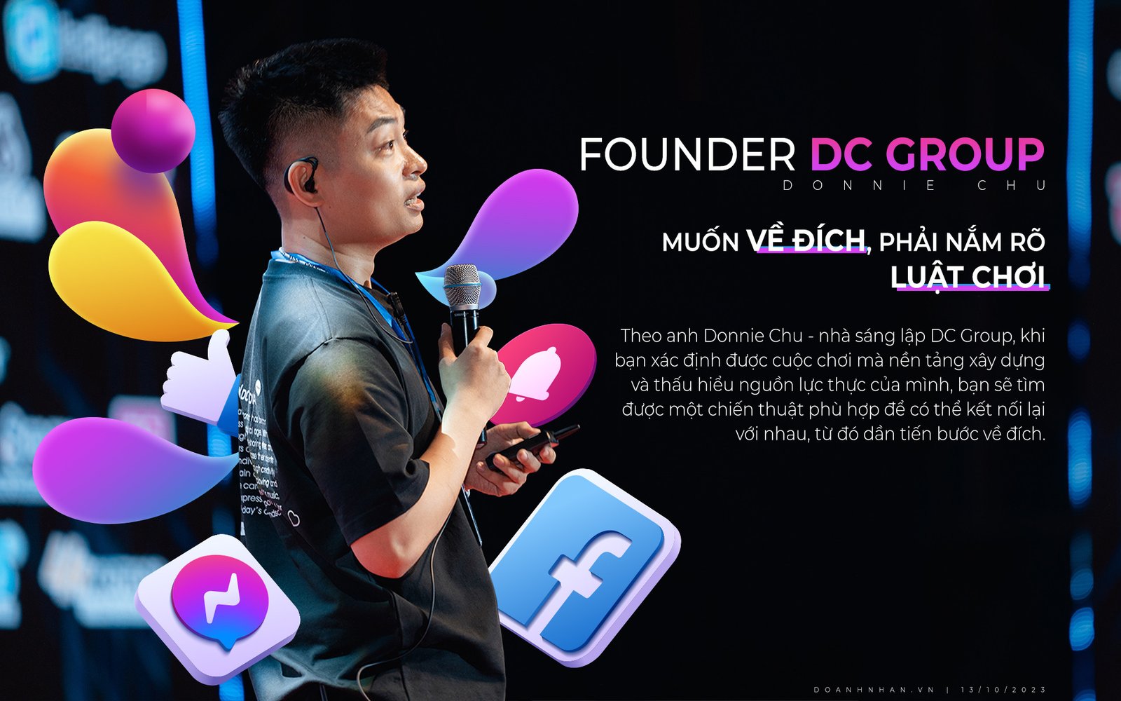 Donnie Chu - Nhà sáng lập DC Group và hành trình kiến tạo nội dung số
