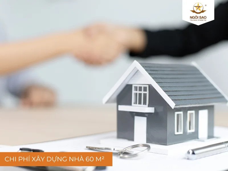 Dự toán chi phí xây nhà 1 tầng 60m2 chi tiết