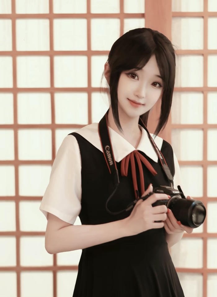 gái xinh cosplay kaguya anime đẹp