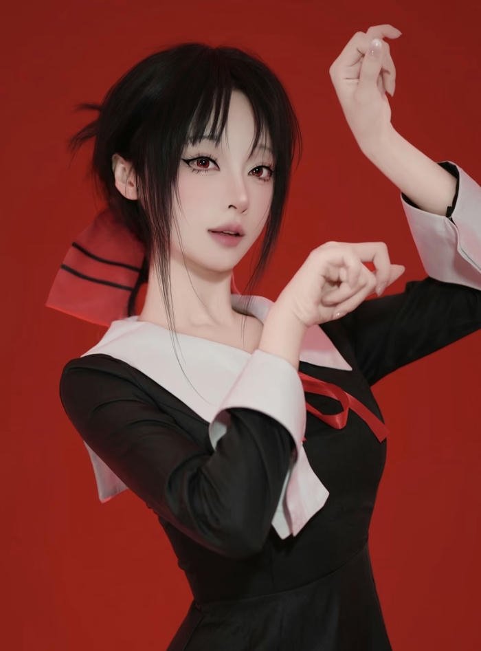 gái xinh cosplay kaguya sang trọng