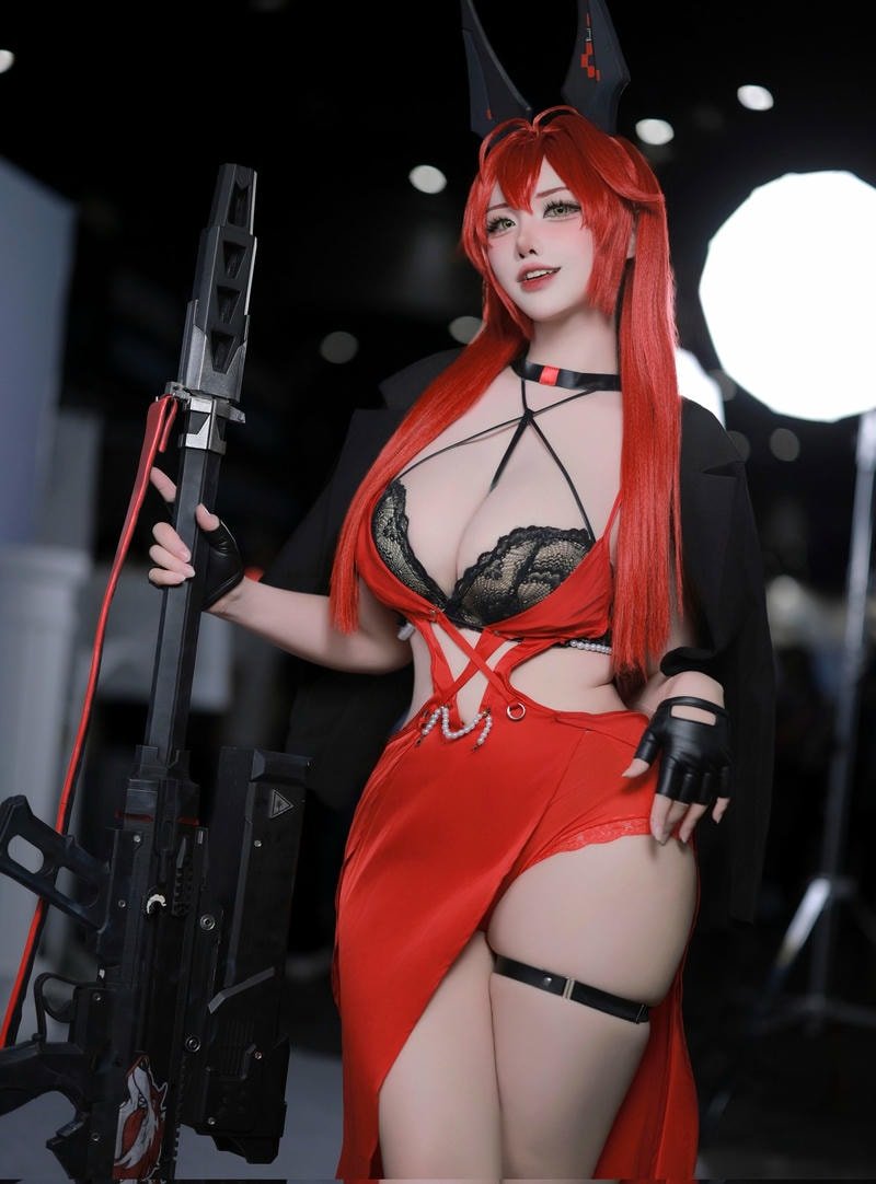 gái xinh cosplay mặc bikini trong ảnh sáng