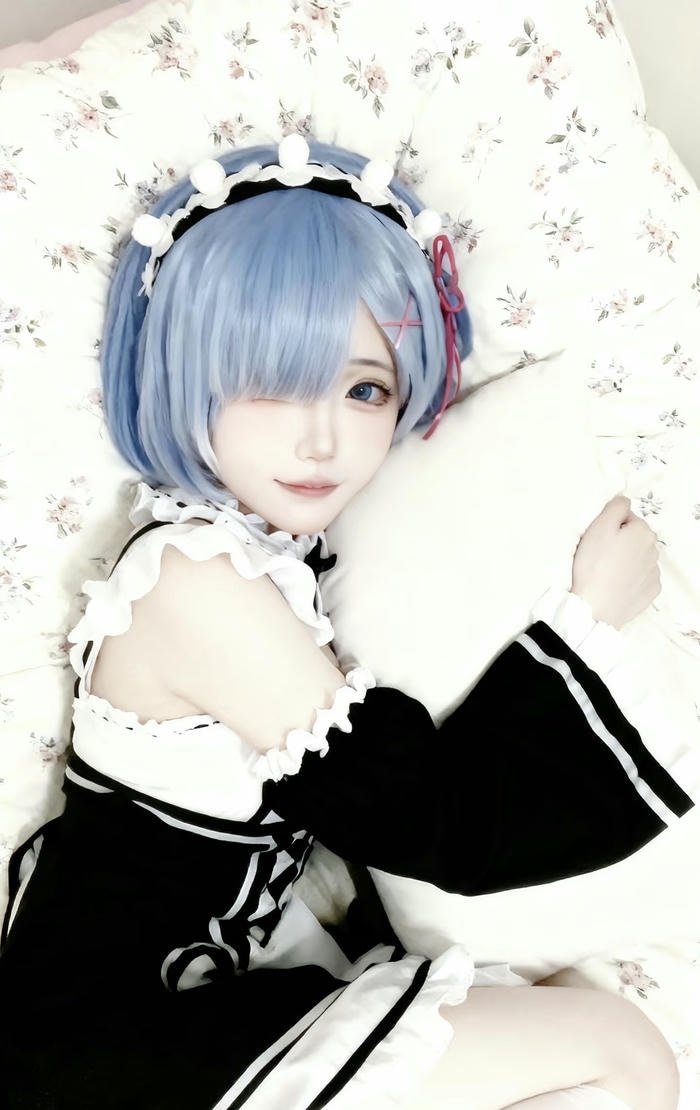 gái xinh cosplay rem đẹp nhất
