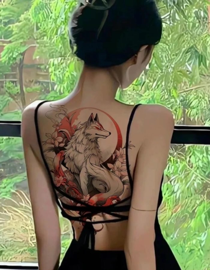 gái xinh xăm mình nét đẹp cá tính rõ