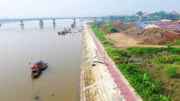 Giải pháp thoát lũ trong quy hoạch sông Hồng