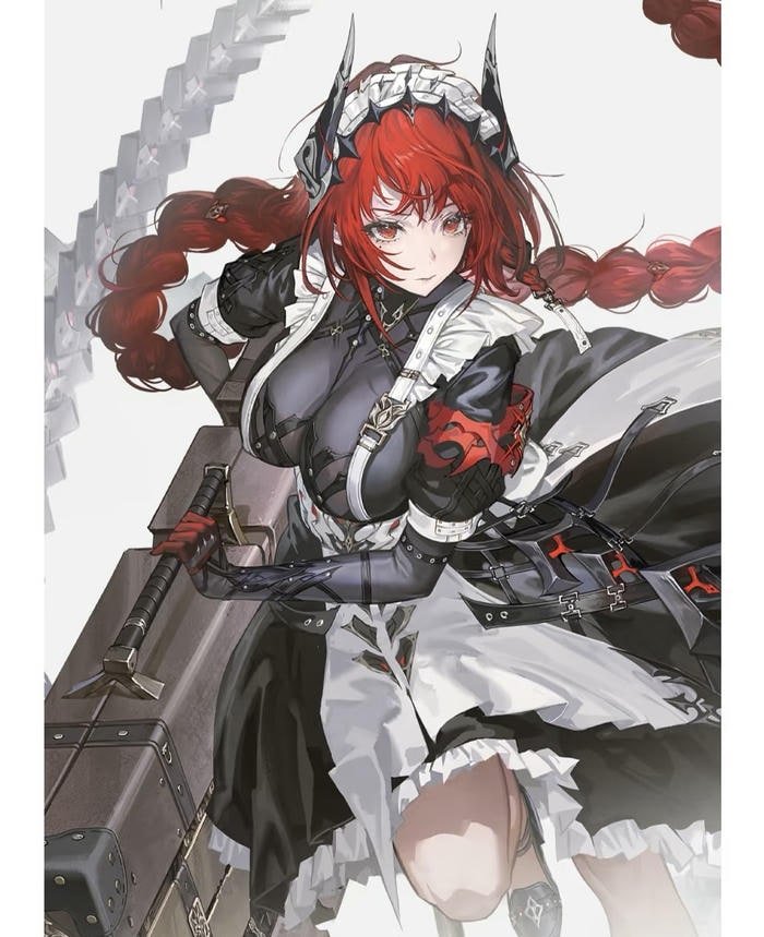hầu gái anime không đụng hàng