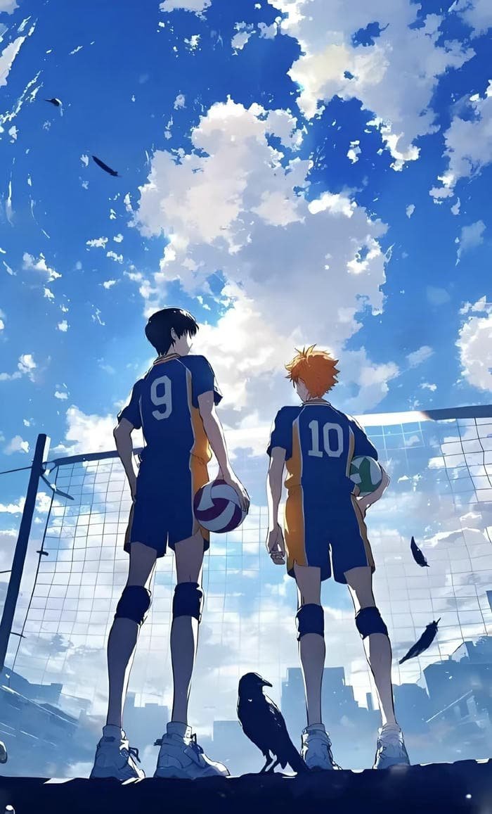 hình ảnh anime bóng chuyền đẹp nhất