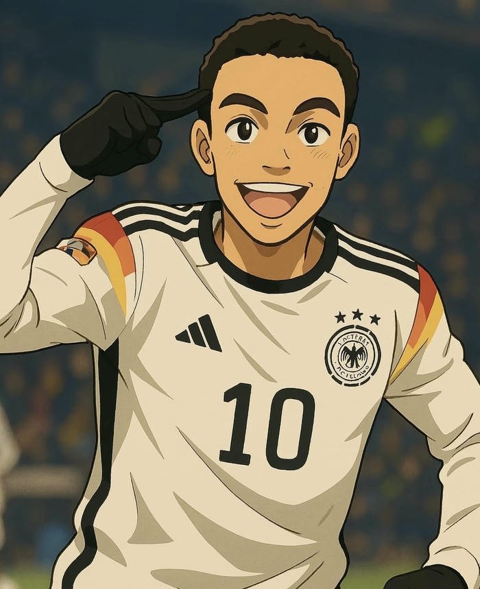 hình ảnh anime bóng đá cuồng nhiệt