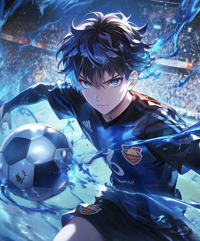 hình ảnh anime bóng đá nghệ thuật