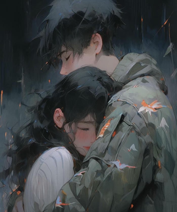 hình ảnh anime buồn vì tình yêu xa xôi