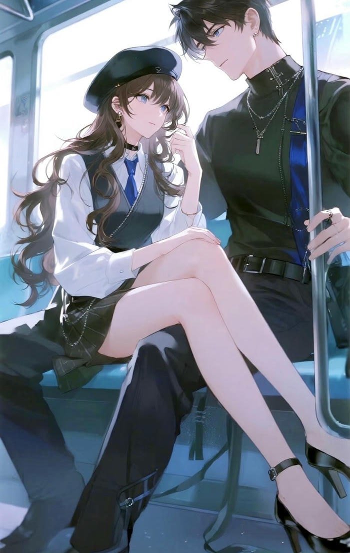 hình ảnh anime cặp đôi ngầu