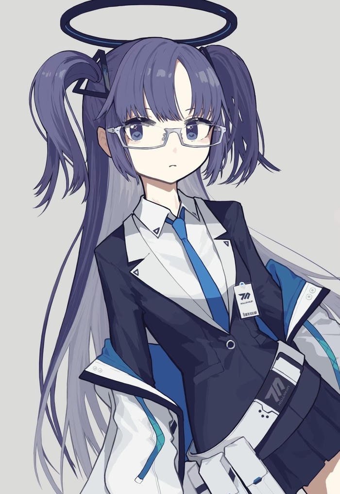 hình ảnh anime đeo kính nữ sinh