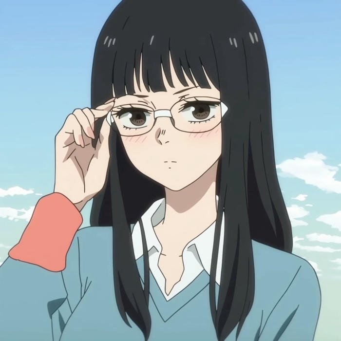 hình ảnh anime đeo kính trưởng thành