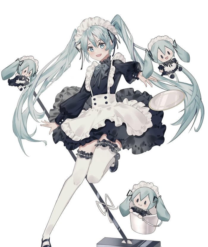 hình ảnh anime hầu gái độc lạ