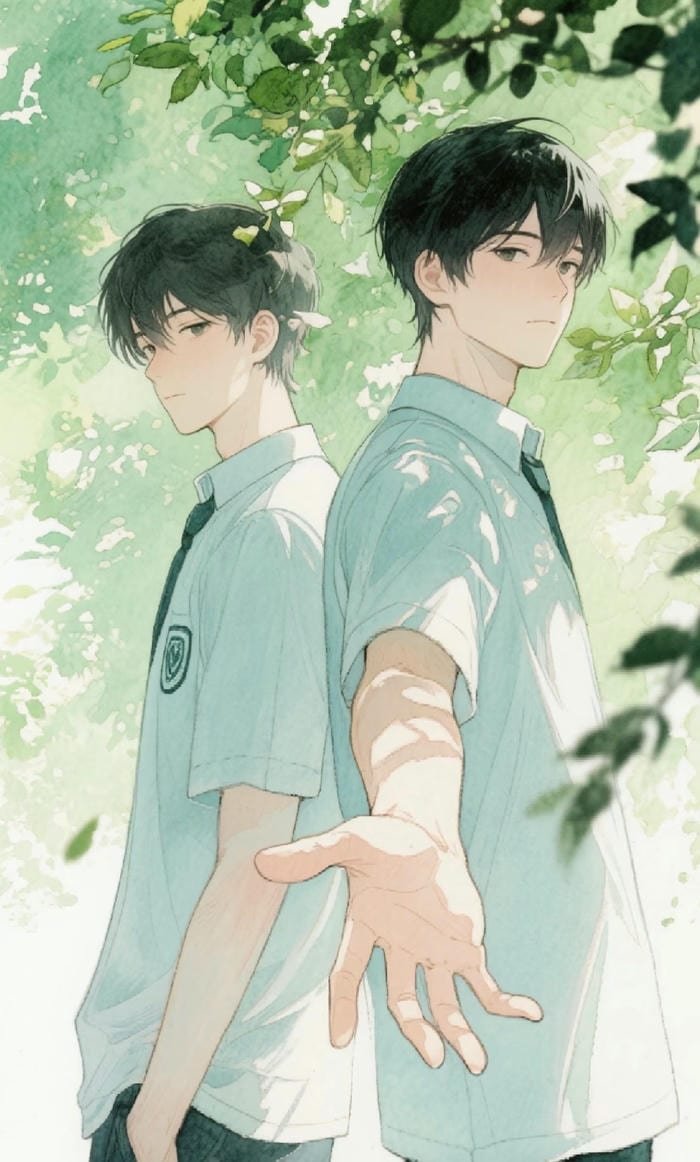 hình ảnh anime học sinh dáng vẻ thư sinh