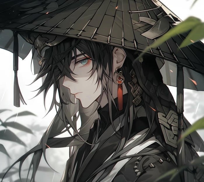 hình ảnh anime nam cổ trang lạnh lùng
