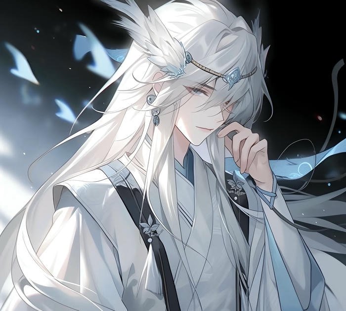 hình ảnh anime nam cổ trang tuấn tú