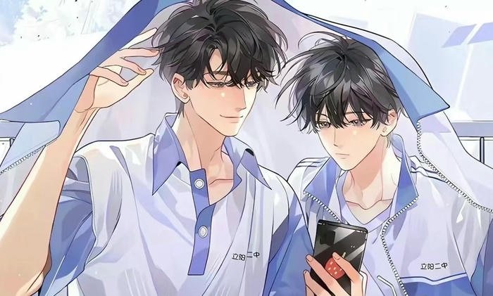 hình ảnh anime nam học sinh mặc đồ thể dục năng động