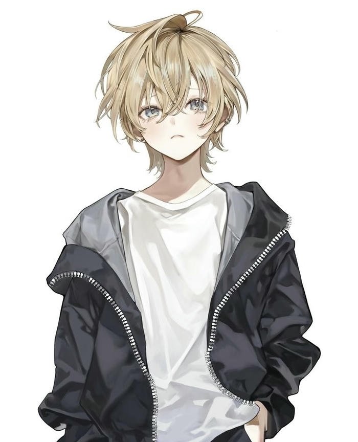 hình ảnh anime nam tóc vàng