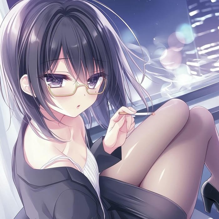 hình ảnh anime nữ avatar mlem cuốn hút