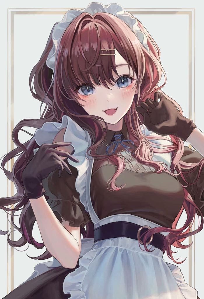 hình ảnh anime nữ biểu cảm đẹp
