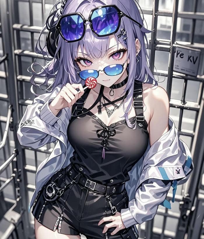 hình ảnh anime nữ ngầu cảm giác áp đảo