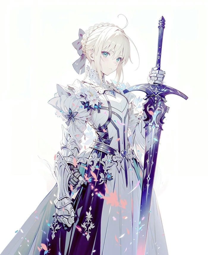 hình ảnh anime nữ ngầu thần sắc lạnh buốt