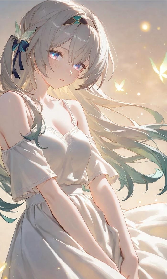 hình ảnh anime nữ tươi sáng