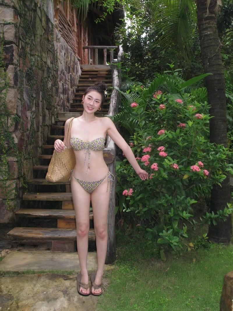 hình ảnh bikini phong cách gái xinh Trung Quốc