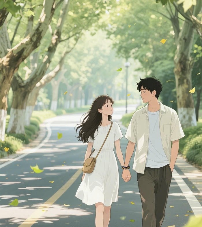 hình ảnh cầm tay anime dễ thương