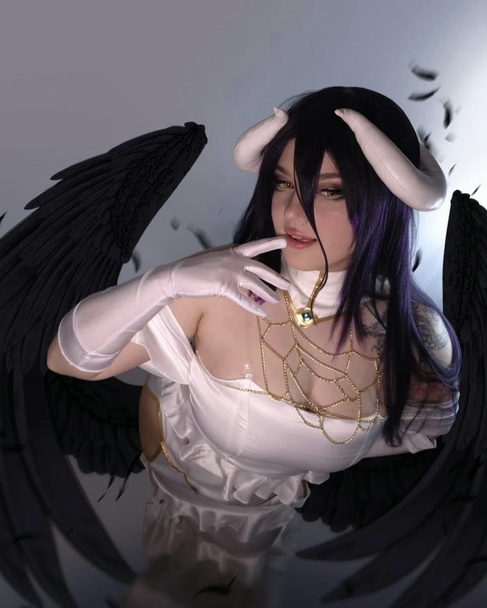 hình ảnh cosplay albedo đơn giản đẹp