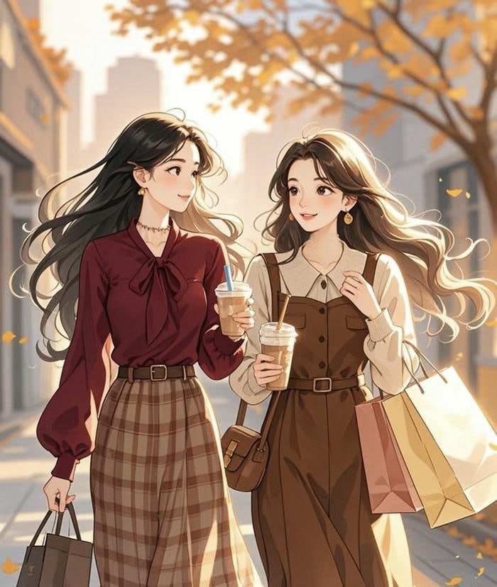 hình ảnh đôi bạn anime thân quen