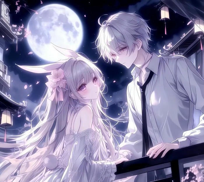 hình ảnh đôi bạn trẻ anime