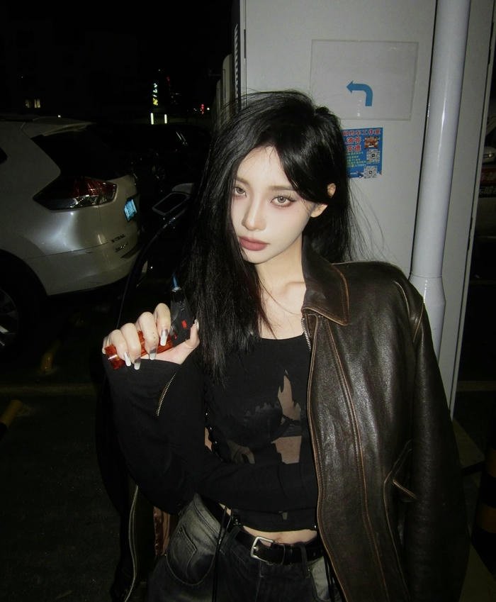 hình ảnh gái Trung Quốc ngầu chất riêng