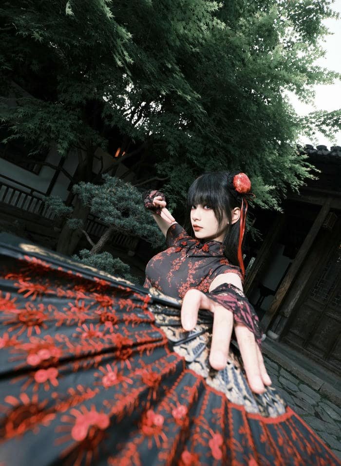 hình ảnh gái Trung Quốc ngầu đơn giản